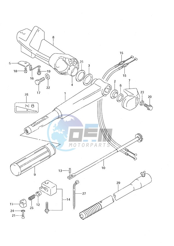 Tiller Handle