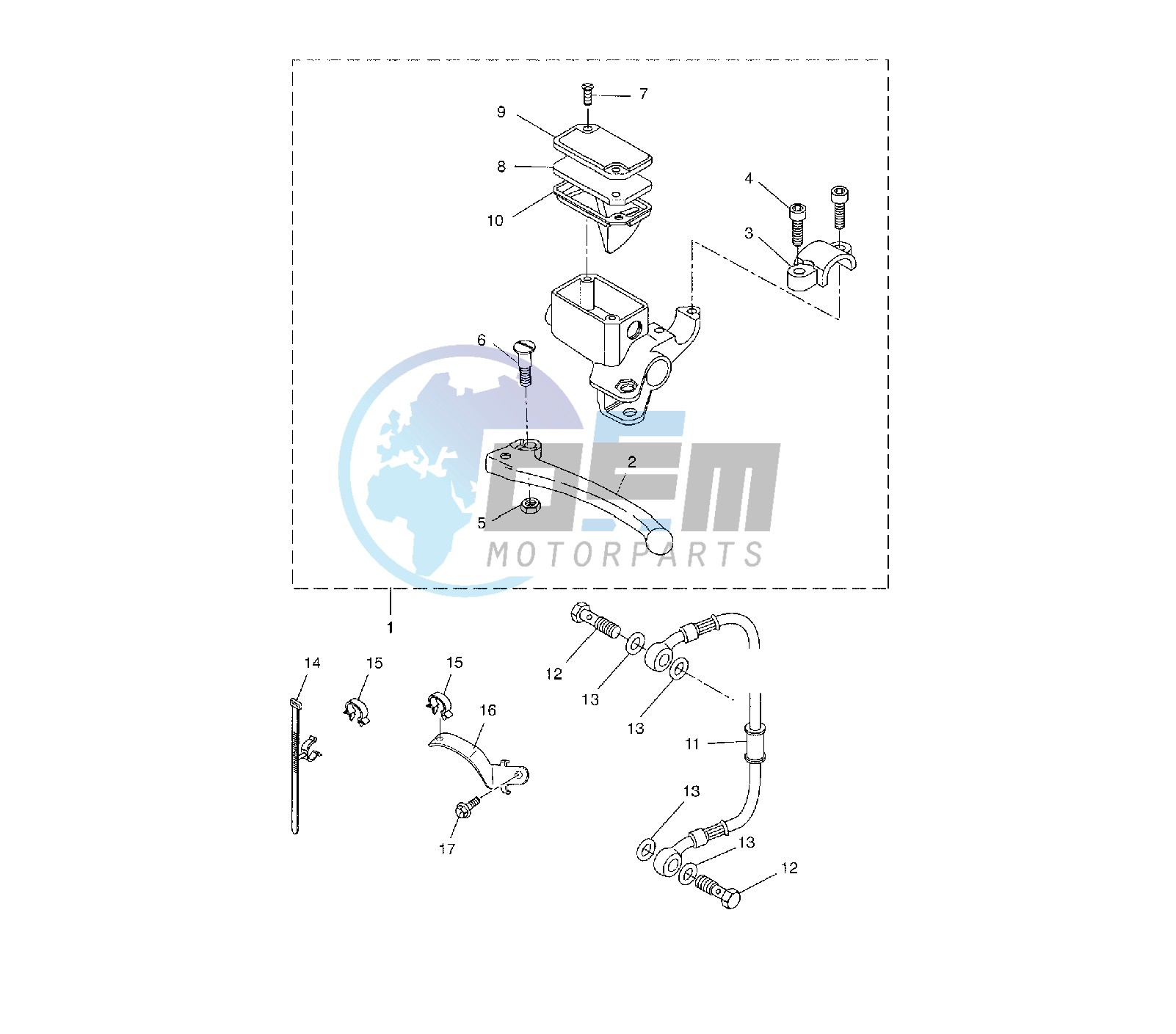 REAR MASTER CYLINDER