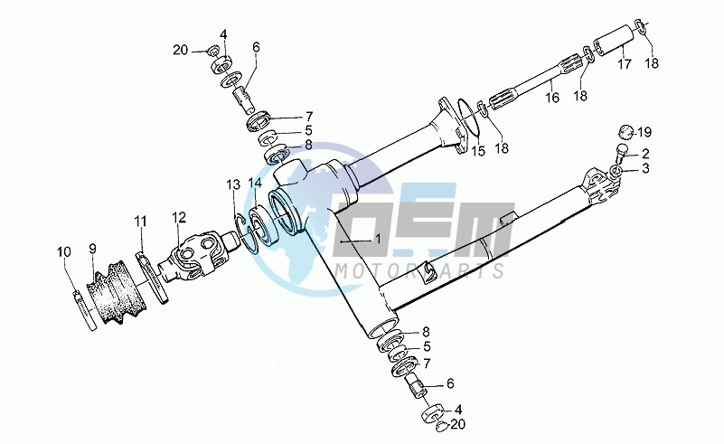 Swing arm