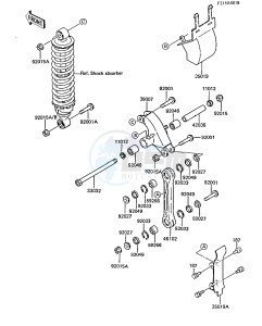 KX 60 A [KX60] (A1-A2) [KX60] drawing SUSPENSION