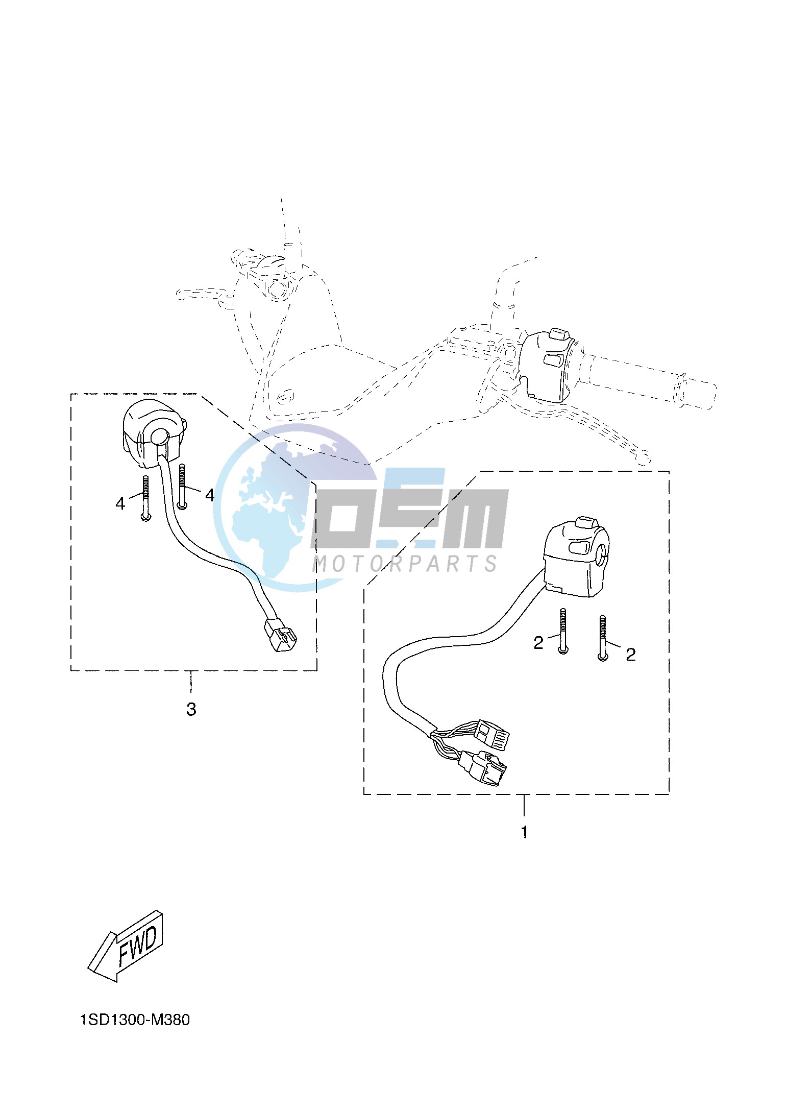 HANDLE SWITCH & LEVER