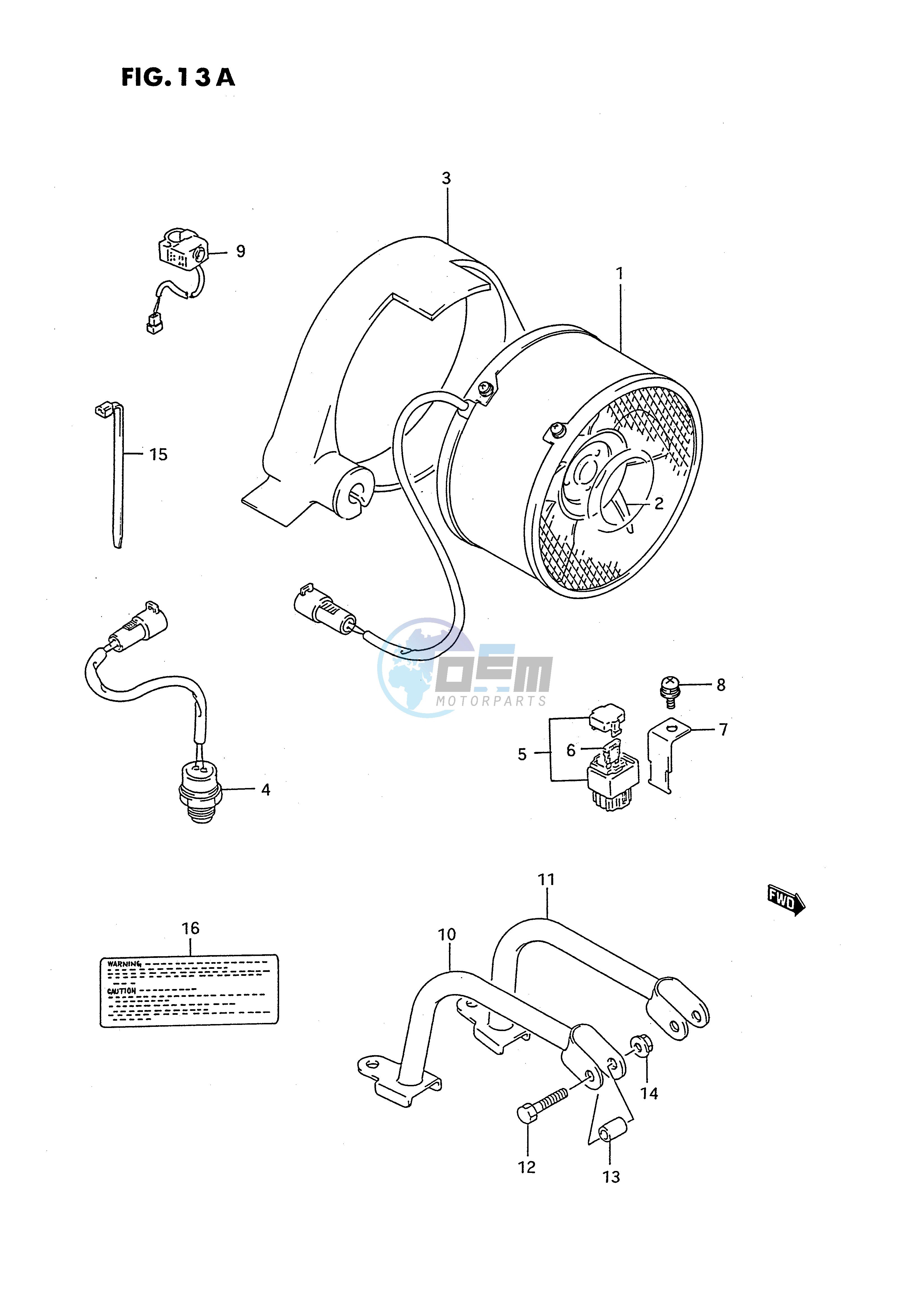 COOLING FAN (MODEL M N P R S T E24)