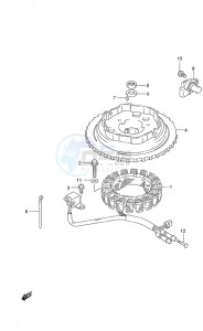 DF 20A drawing Magneto Manual Starter