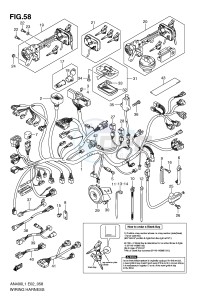 AN400 (E2) Burgman drawing WIRING HARNESS (IMOBI) (AN400ZAL1 E2)