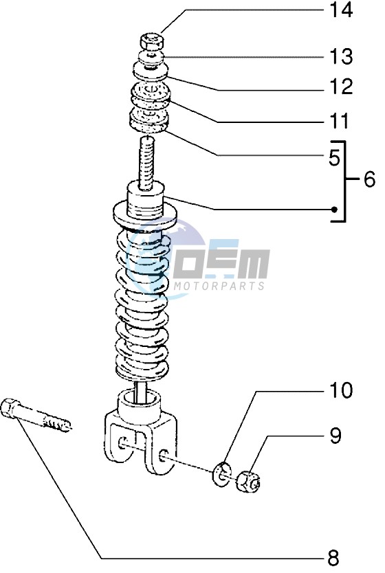 Rear Shock absorber