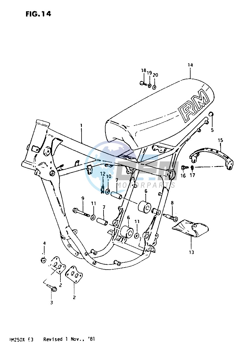 FRAME -SEAT