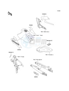 KX 80 W [KX80] (W1-W3) [KX80] drawing LABELS-- KX80-W3- -