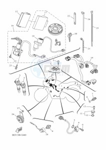 XSR700 MTM690 (BEF1) drawing ELECTRICAL 2