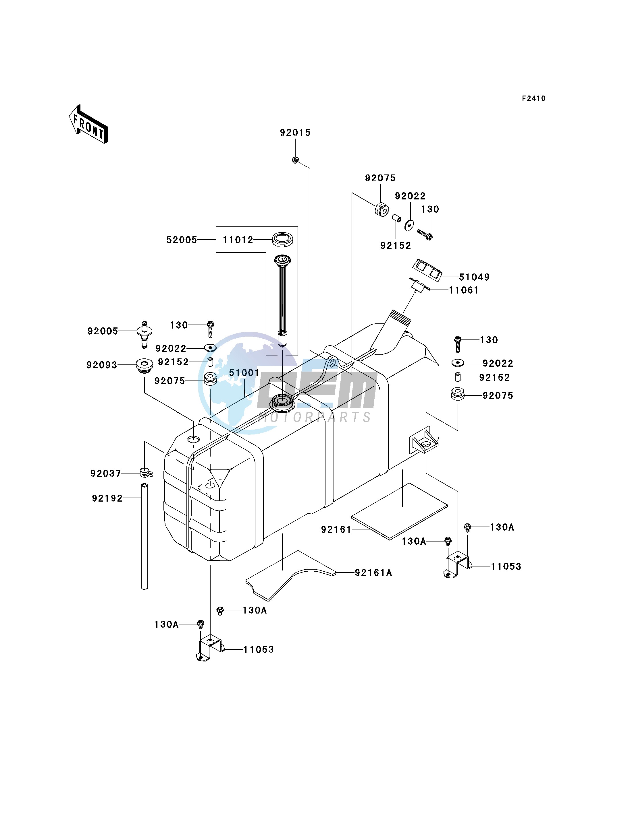 FUEL TANK-- K6F- -