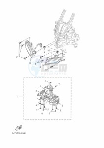 TRACER 7 MTT690 (B4T2) drawing HEADLIGHT