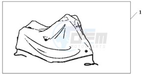 CBR1000RRA UK - (E / HRC MKH) drawing BODY COVER L