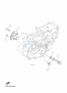 WR450F (B7R9) drawing OIL PUMP