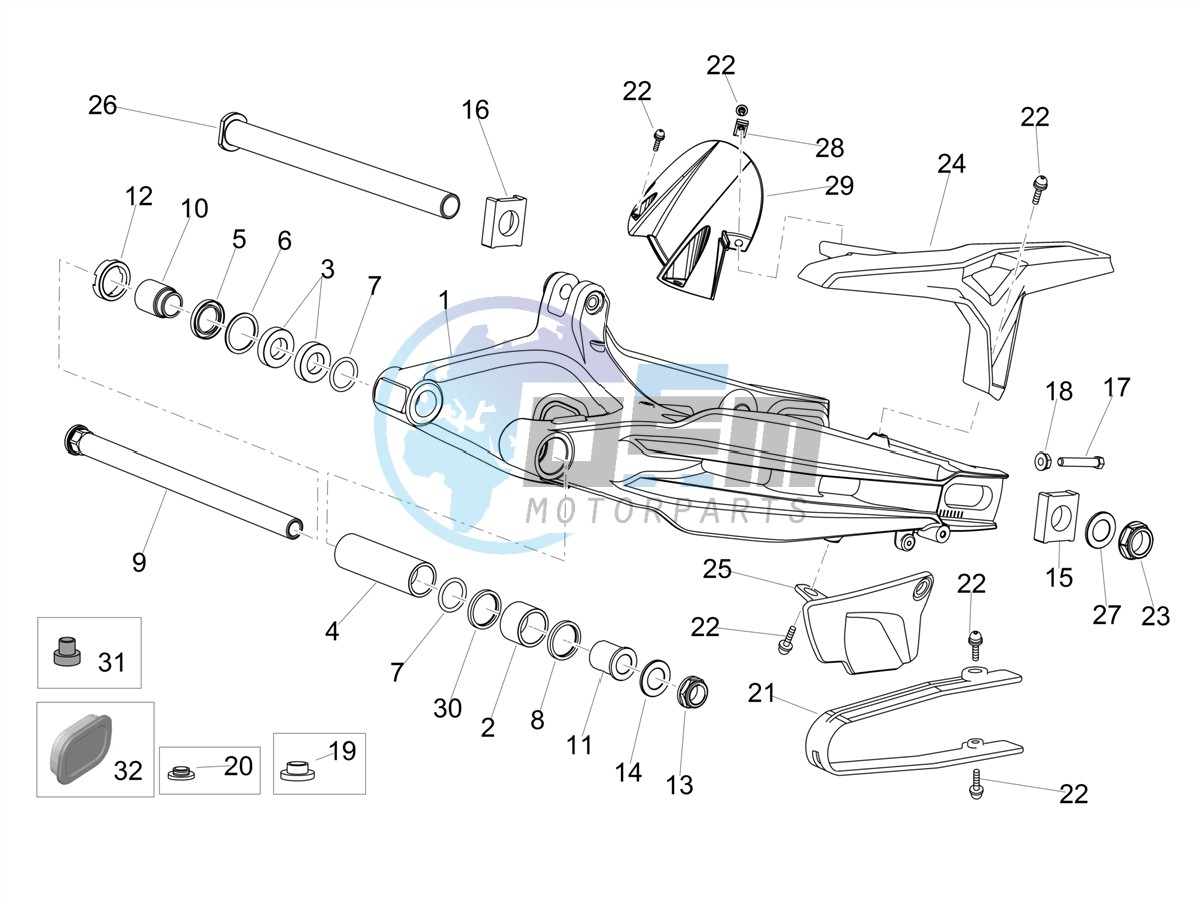 Swing arm