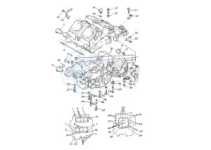 V-MAX 1200 drawing CRANKCASE