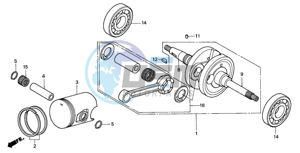 CRANKSHAFT/PISTON