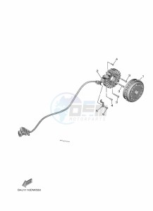 YXE1000EW YX10EPAM (B4M5) drawing GENERATOR