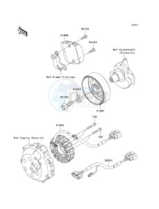 KRF 750 F [TERYX 750 4X4 NRA OUTDOORS] (F8F) C8FA drawing GENERATOR