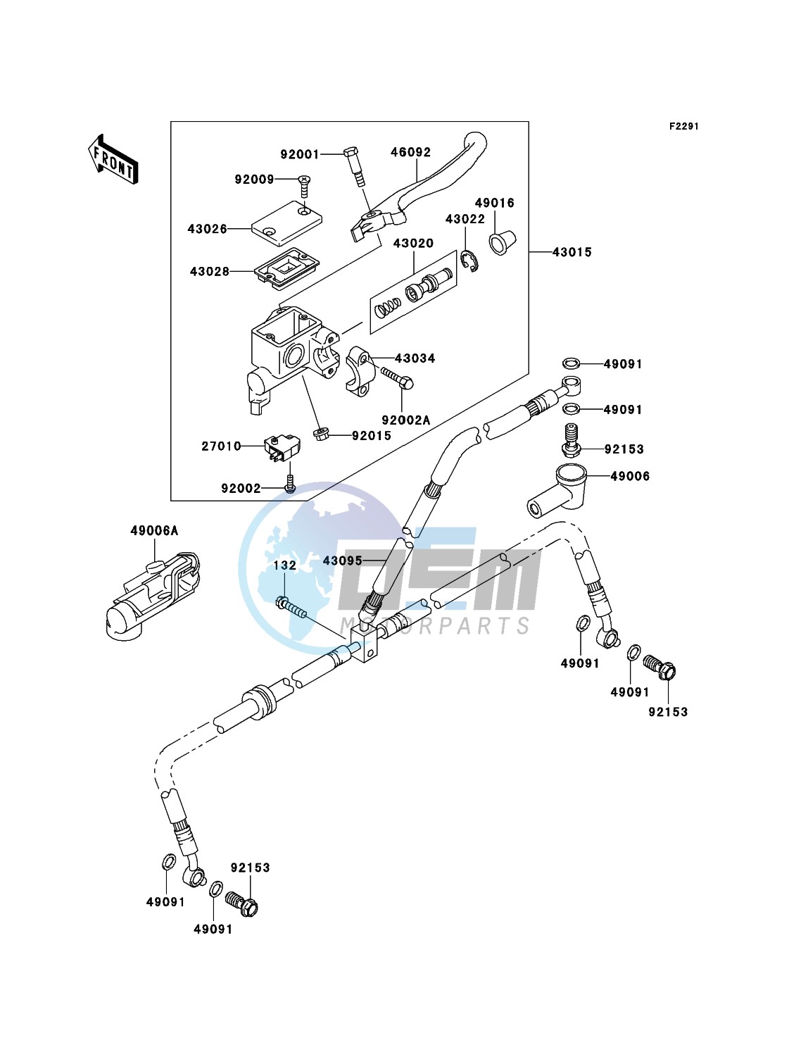 Front Master Cylinder