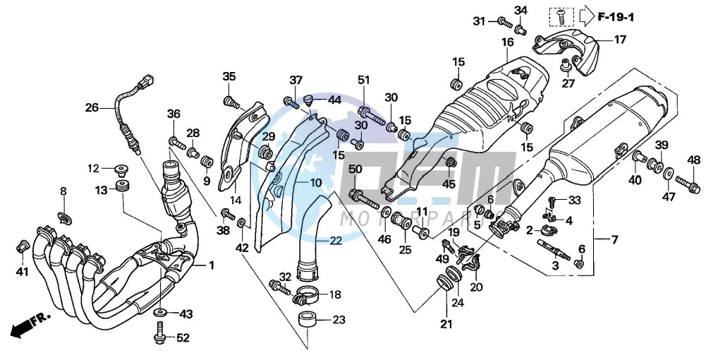 EXHAUST MUFFLER (CBR1000RR6/7)