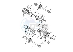 TDM 850 drawing CRANKSHAFT PISTON