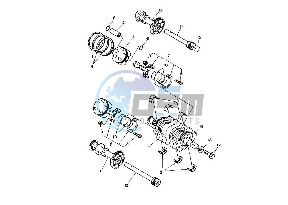 CRANKSHAFT PISTON