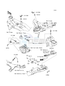 ZR 1000 B [Z1000 EUROPEAN] (B7F-B9F) 0B9F drawing FUEL INJECTION