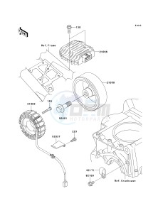 ZR 750 H [ZR-7S] (H1-H5 H5 CAN ONLY) drawing GENERATOR