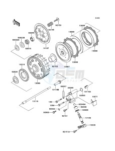 W800 EJ800AEF GB XX (EU ME A(FRICA) drawing Clutch