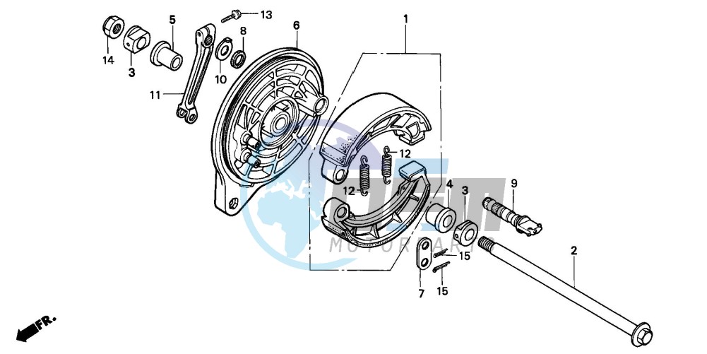 REAR BRAKE PANEL