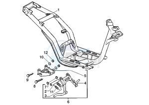 Liberty 125 drawing Frame