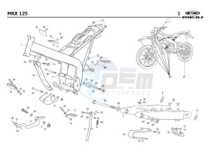 MRX-125-4T-YELLOW drawing CHASSIS