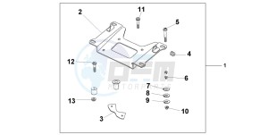 FES150 125 S-WING drawing REAR CARRIER BASE