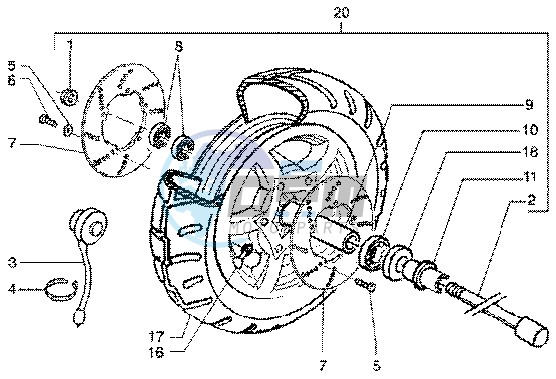 Front wheel