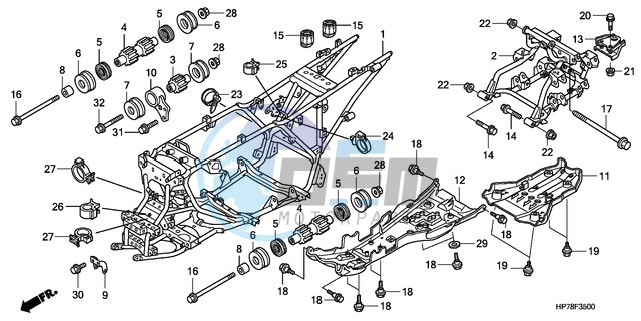 FRAME BODY