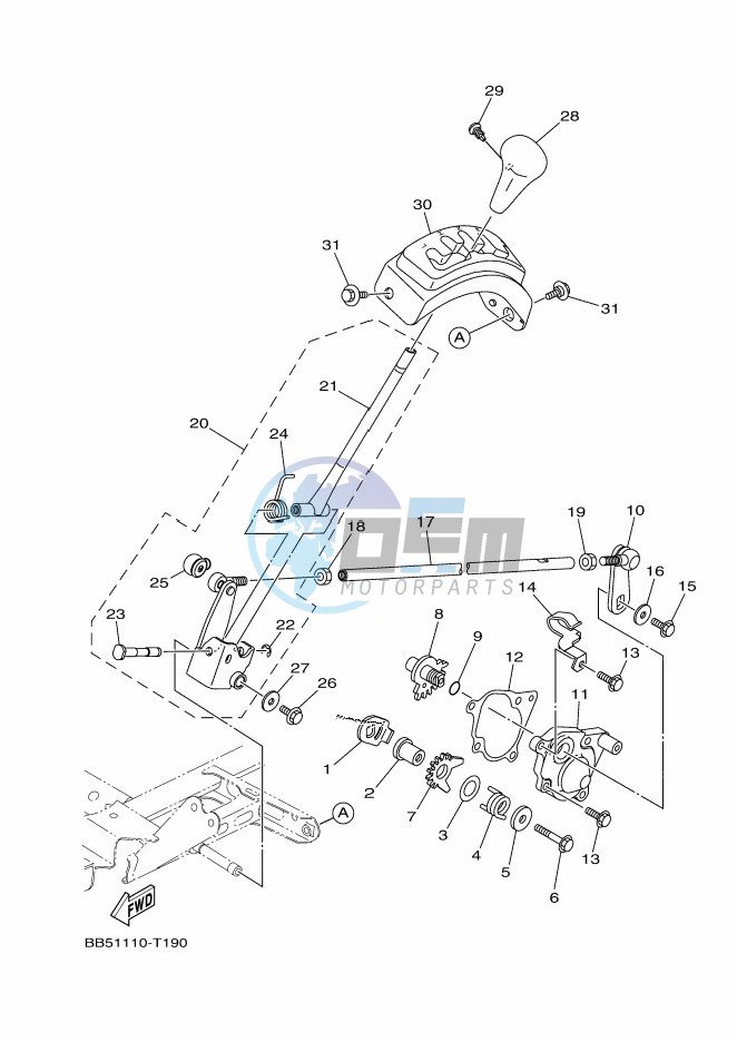 SHIFT SHAFT