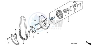 FES1509 Europe Direct - (ED) drawing OIL PUMP