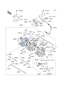 JT 1200 C [1200 STX-R] (1-2) [1200 STX-R] drawing CARBURETOR