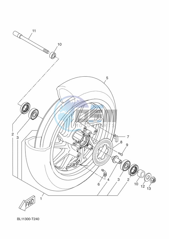 FRONT WHEEL