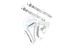 YZF R1 1000 drawing CAMSHAFT - CHAIN