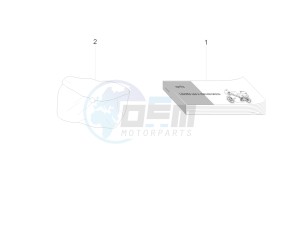 RS 125 RS 4T E4 ABS (EMEA) drawing Plate set / Various