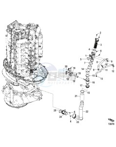 PASSING 125 drawing Cooling Strainer