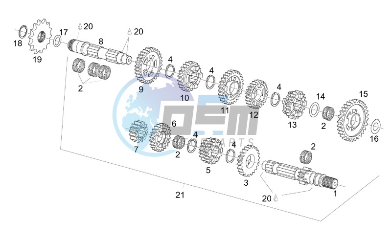 Transmission 6 speed