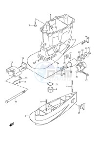 DF 225 drawing Drive Shaft Housing