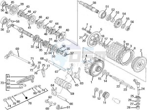 RCR_SMT 125 SC drawing Gear-box components