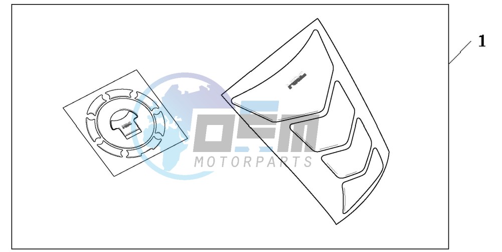 TANKPAD / FUEL LID COVER