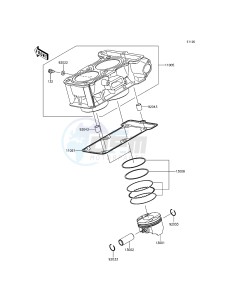 NINJA 300 EX300AGFA XX (EU ME A(FRICA) drawing Cylinder/Piston(s)