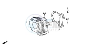 NVS502SH drawing CYLINDER