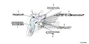 SH300E SH300E UK - (E) drawing MARK/STRIPE