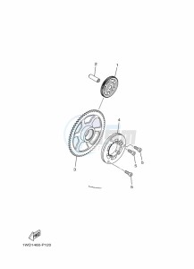 MT-03 MTN320-A (B6W4) drawing STARTER CLUTCH