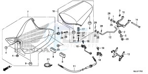 NC750SAE NC750SA ED drawing SEAT